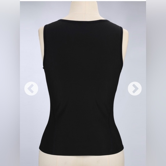 The Blu PU Coating Sweat Vest - Picture 6 of 10